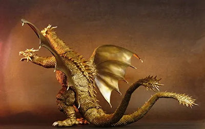 Gojira, Mothra, King Ghidorah Daikaijuu Soukougeki - King Ghidorah - Toho Daikaiju Series - 2001 Edition (X-Plus)ㅤ – X-Plus – ActionFigureBrasil — acessórios