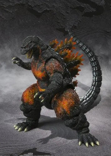 Gojira vs. Destoroyah - Burning Gojira - S.H.MonsterArts - Gojira (1995) (Bandai)ㅤ – Bandai – ActionFigureBrasil