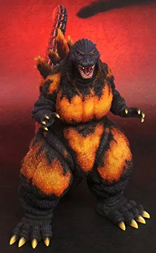 Gojira vs. Destoroyah - Burning Gojira - Toho 30cm Series (X-Plus)ㅤ – X-Plus – ActionFigureBrasil — com base expositora