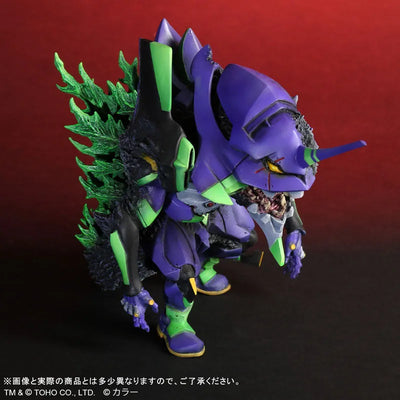 Gojira vs. Evangelion - EVA-01 - DefoReal Series - "G" Awakening form (Plex, X-Plus)ㅤ – PLEX – ActionFigureBrasil — acessórios