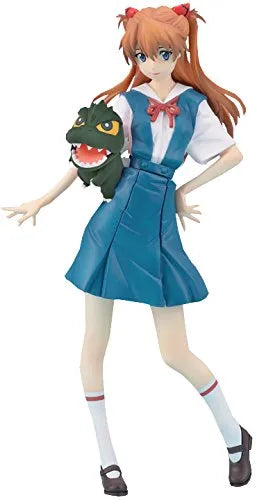Gojira vs. Evangelion - Gojira - Souryuu Asuka Langley - PM Figureㅤ – SEGA – ActionFigureBrasil