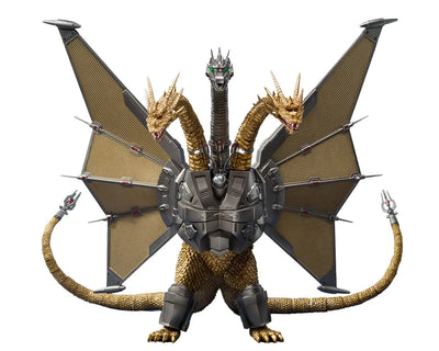Gojira vs. King Ghidorah - Mecha King Ghidorah - S.H.MonsterArts - Shinjuku Decisive Battle Special Set (Bandai Spirits) [Shop Exclusive]ㅤ – Bandai Spirits – ActionFigureBrasil