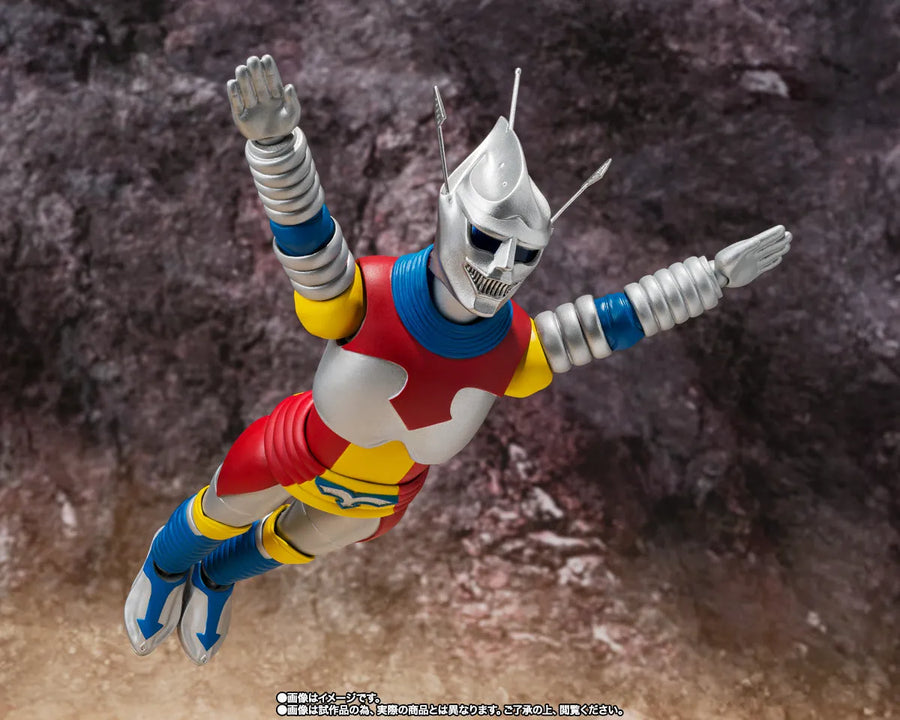 Gojira vs. Megalon - Jet Jaguar - S.H.MonsterArts - 1973 (Bandai Spirits) [Shop Exclusive]ㅤ – Bandai Spirits – ActionFigureBrasil