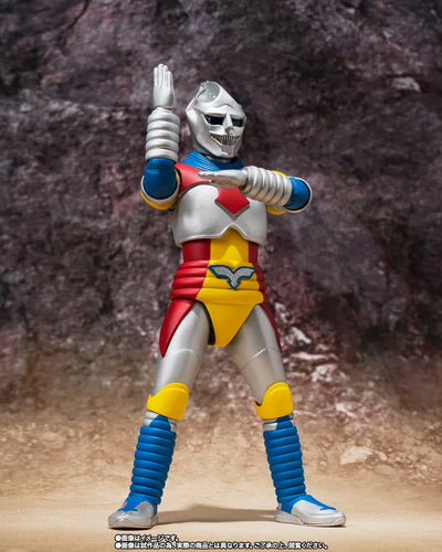 Gojira vs. Megalon - Jet Jaguar - S.H.MonsterArts - 1973 (Bandai Spirits) [Shop Exclusive]ㅤ – Bandai Spirits – ActionFigureBrasil — embalagem