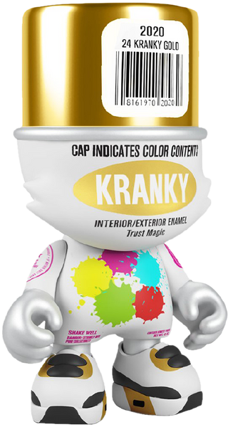 Gold SuperKranky - LIMITED EDITION: 999 – Superplastic – ActionFigure Brasil — embalagem