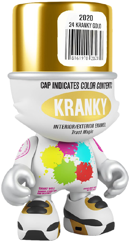 Gold SuperKranky - LIMITED EDITION: 999 – Superplastic – ActionFigure Brasil