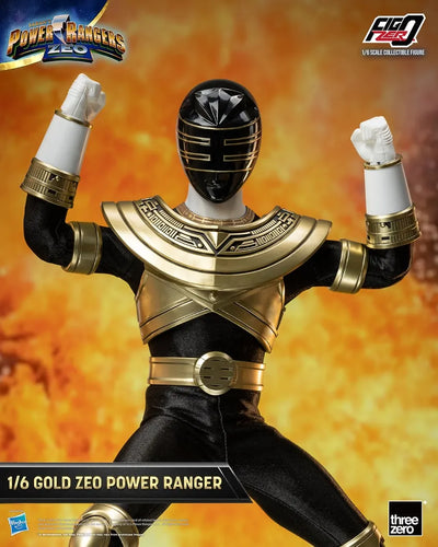 Gold Zeo Power Ranger – Threezero – ActionFigure Brasil — embalagem