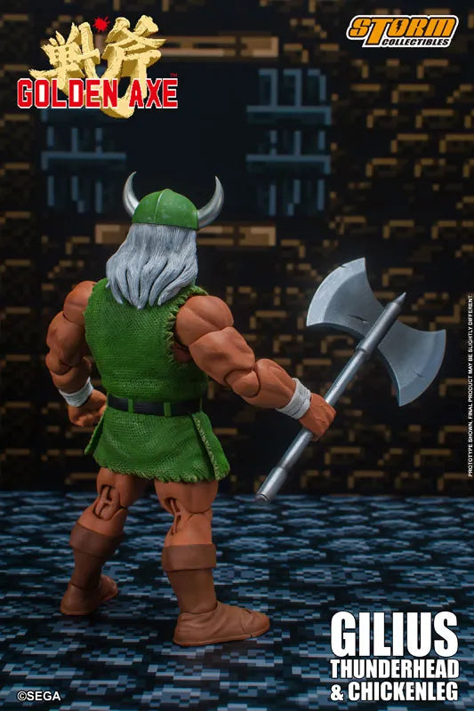 Golden Axe Action Figure Gilius Thunderhead & Chicken Leg Setㅤ – Storm Collectibles – ActionFigureBrasil