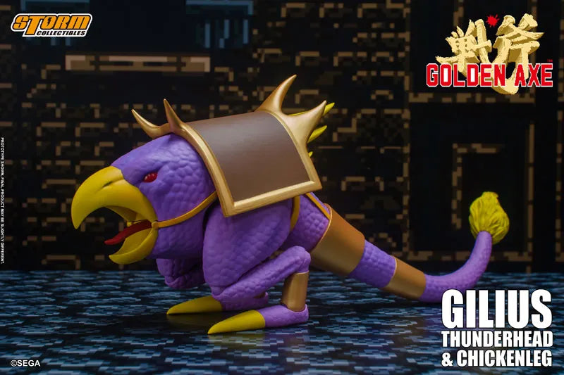 Golden Axe Action Figure Gilius Thunderhead & Chicken Leg Setㅤ – Storm Collectibles – ActionFigureBrasil