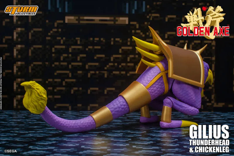 Golden Axe Action Figure Gilius Thunderhead & Chicken Leg Setㅤ – Storm Collectibles – ActionFigureBrasil