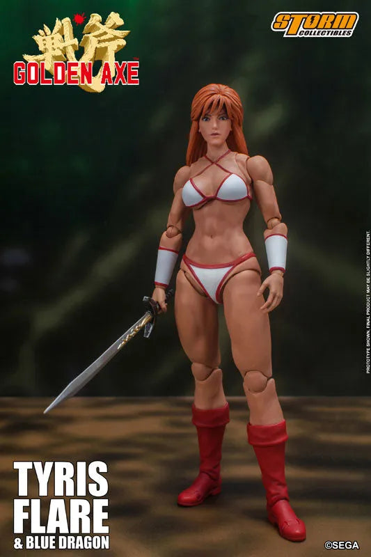 Golden Axe Action Figure Tyris Flare & Blue Dragon Setㅤ – Storm Collectibles – ActionFigureBrasil