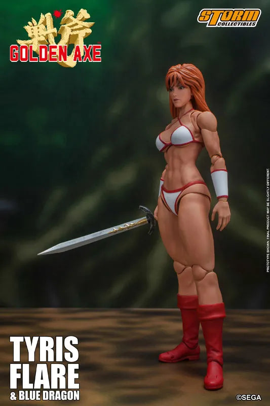 Golden Axe Action Figure Tyris Flare & Blue Dragon Setㅤ – Storm Collectibles – ActionFigureBrasil