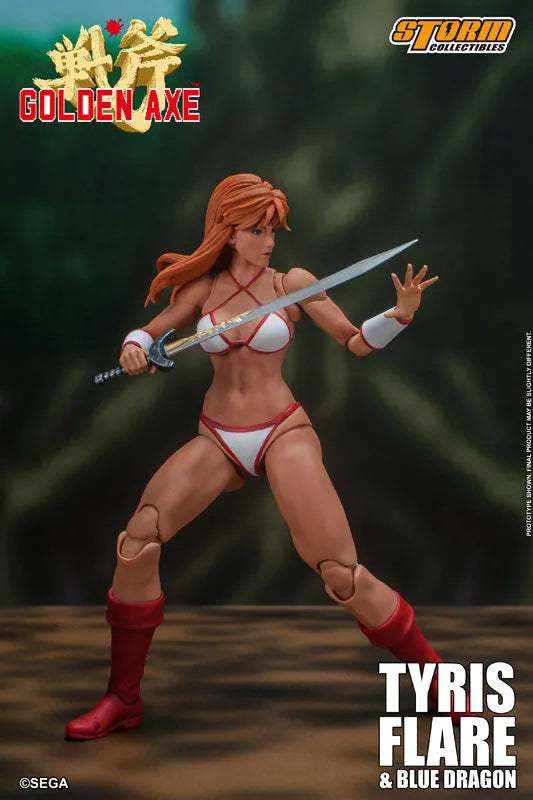 Golden Axe Action Figure Tyris Flare & Blue Dragon Setㅤ – Storm Collectibles – ActionFigureBrasil