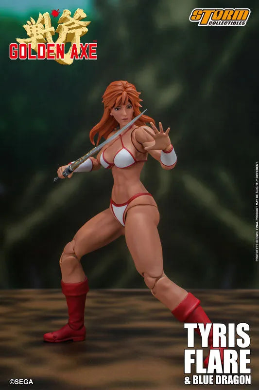 Golden Axe Action Figure Tyris Flare & Blue Dragon Setㅤ – Storm Collectibles – ActionFigureBrasil