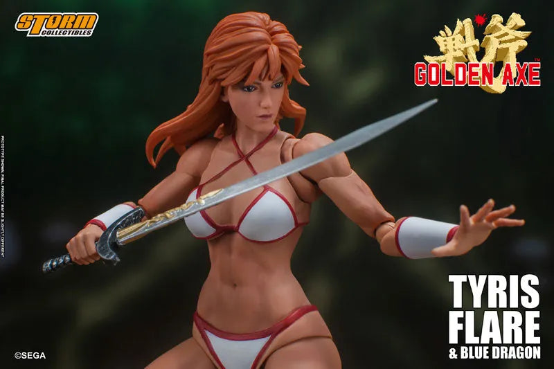 Golden Axe Action Figure Tyris Flare & Blue Dragon Setㅤ – Storm Collectibles – ActionFigureBrasil