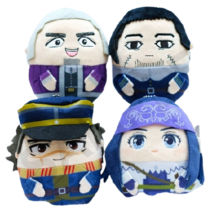 Golden Kamuy - Golden Kamuy Puchi Mochi Mascot - Petit Mochi Mascot (Anicraft)ㅤ – Anicraft – ActionFigureBrasil