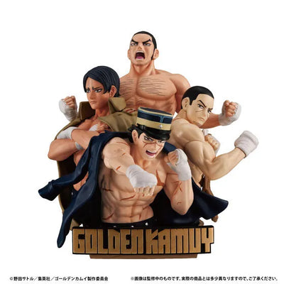 Golden Kamuy - Koito Otonoshin - Sugimoto Saichi - Tanigaki Genjirou - Tsukishima Hajime - Puchirama DX - Stenka!! (MegaHouse) [Shop Exclusive]ㅤ – MegaHouse – ActionFigureBrasil