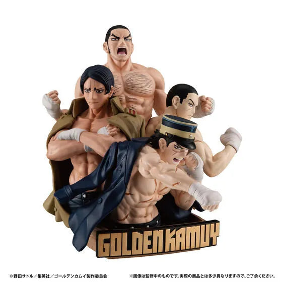 Golden Kamuy - Koito Otonoshin - Sugimoto Saichi - Tanigaki Genjirou - Tsukishima Hajime - Puchirama DX - Stenka!! (MegaHouse) [Shop Exclusive]ㅤ – MegaHouse – ActionFigureBrasil