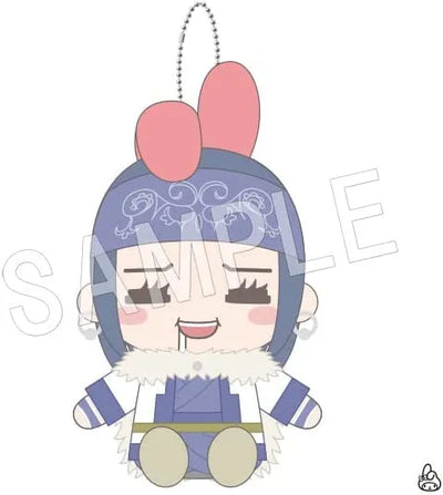 Golden Kamuy - Sanrio Characters - Asirpa - Golden Kamuy x Sanrio Characters - Osuwari Nuigurumi Mascot - Plush Mascot - My Melody (Chugai Mining)ㅤ – Chugai Mining – ActionFigureBrasil