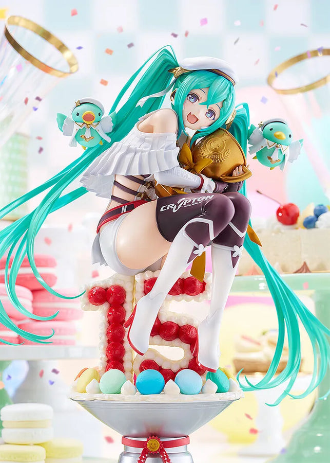 GOOD SMILE Racing - Hatsune Miku - 1/6 - 2023 15th Anniversary Ver. (GOOD SMILE Racing)ㅤ – Good Smile Racing – ActionFigureBrasil