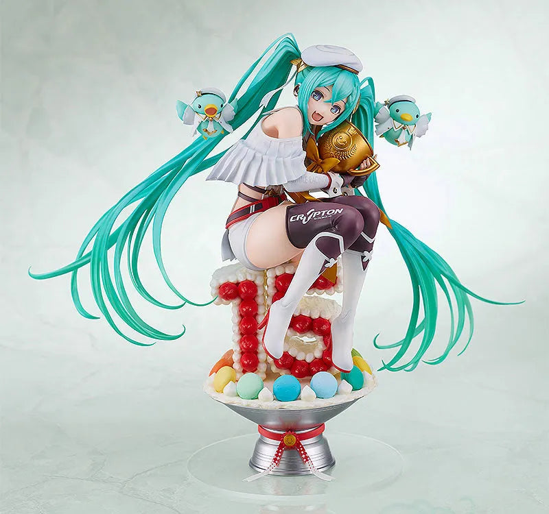 GOOD SMILE Racing - Hatsune Miku - 1/6 - 2023 15th Anniversary Ver. (GOOD SMILE Racing)ㅤ – Good Smile Racing – ActionFigureBrasil