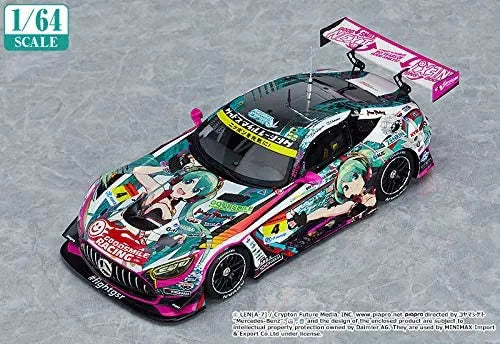 Good Smile Racing - Hatsune Miku - 1/64 - AMG 2020 SUPER GT Ver. (Good Smile Company)ㅤ – Good Smile Company – ActionFigureBrasil