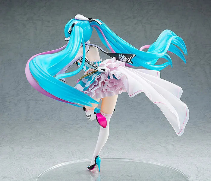GOOD SMILE Racing - Hatsune Miku - 1/7 - Racing 2019 Ver., Side Key Visual (Shine)ㅤ – Shine – ActionFigureBrasil