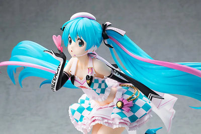 GOOD SMILE Racing - Hatsune Miku - 1/7 - Racing 2019 Ver., Side Key Visual (Shine)ㅤ – Shine – ActionFigureBrasil — ambientada