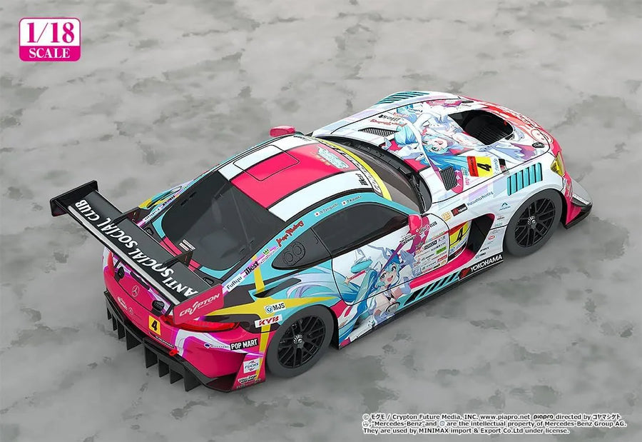 Good Smile Racing - Hatsune Miku - AMG 2024 - 1/18 - Kaimaku-sen Vers. (Good Smile Company) [Shop Exclusive]ㅤ – Good Smile Company – ActionFigureBrasil