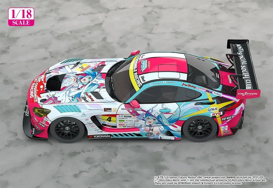Good Smile Racing - Hatsune Miku - AMG 2024 - 1/18 - Kaimaku-sen Vers. (Good Smile Company) [Shop Exclusive]ㅤ – Good Smile Company – ActionFigureBrasil