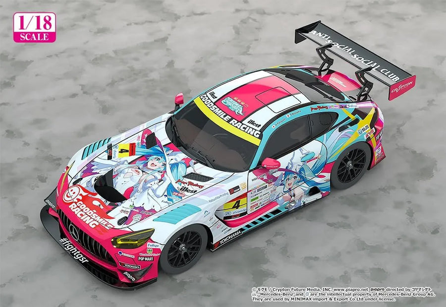 Good Smile Racing - Hatsune Miku - AMG 2024 - 1/18 - Kaimaku-sen Vers. (Good Smile Company) [Shop Exclusive]ㅤ – Good Smile Company – ActionFigureBrasil