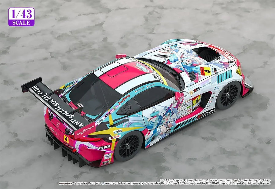 Good Smile Racing - Hatsune Miku - AMG 2024 - 1/43 - Kaimaku-sen Vers. (Good Smile Company) [Shop Exclusive]ㅤ – Good Smile Company – ActionFigureBrasil