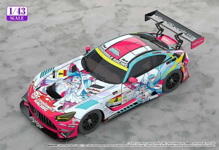 Good Smile Racing - Hatsune Miku - AMG 2024 - 1/43 - Kaimaku-sen Vers. (Good Smile Company) [Shop Exclusive]ㅤ – Good Smile Company – ActionFigureBrasil