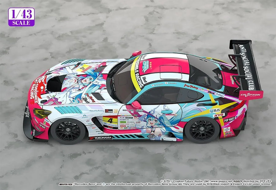 Good Smile Racing - Hatsune Miku - AMG 2024 - 1/43 - Kaimaku-sen Vers. (Good Smile Company) [Shop Exclusive]ㅤ – Good Smile Company – ActionFigureBrasil