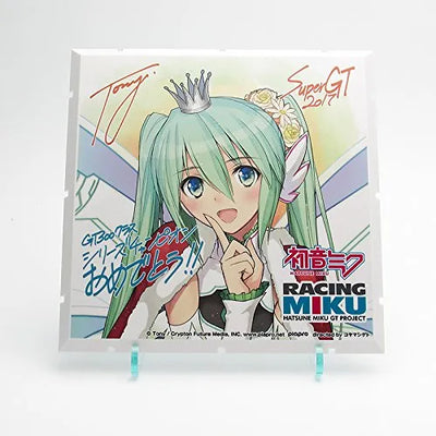 GOOD SMILE Racing - Hatsune Miku - Dioramansion 150 - Dioramansion 150: Racing Miku Pit 2017 Optional Panels - 2017 Season Champions - Racing 2017 ver. (Good Smile Company, PLM)ㅤ – PLUM – ActionFigureBrasil — close
