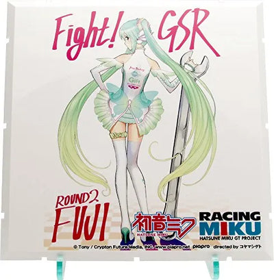 GOOD SMILE Racing - Hatsune Miku - Dioramansion 150 - Dioramansion 150: Racing Miku Pit 2017 Optional Panels - Rd.2 FUJI - Racing 2017 ver. (Good Smile Company, PLM)ㅤ – PLUM – ActionFigureBrasil