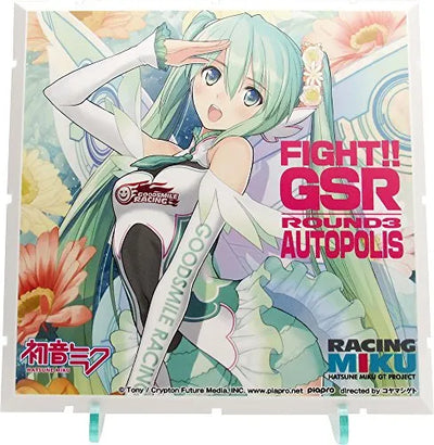 GOOD SMILE Racing - Hatsune Miku - Dioramansion 150 - Dioramansion 150: Racing Miku Pit 2017 Optional Panels - Rd.3 AUTOPOLIS - Racing 2017 ver. (Good Smile Company, PLM)ㅤ – PLUM – ActionFigureBrasil