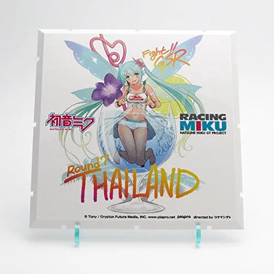 GOOD SMILE Racing - Hatsune Miku - Dioramansion 150 - Dioramansion 150: Racing Miku Pit 2017 Optional Panels - Rd.7 THAILAND - Racing 2017 ver. (Good Smile Company, PLM)ㅤ – PLUM – ActionFigureBrasil — close