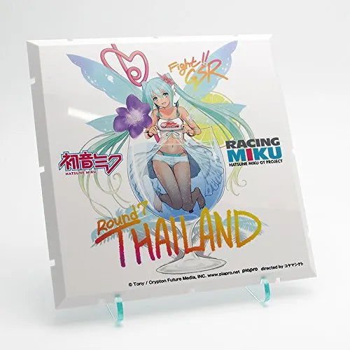 GOOD SMILE Racing - Hatsune Miku - Dioramansion 150 - Dioramansion 150: Racing Miku Pit 2017 Optional Panels - Rd.7 THAILAND - Racing 2017 ver. (Good Smile Company, PLM)ㅤ – PLUM – ActionFigureBrasil