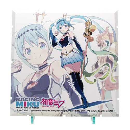 GOOD SMILE Racing - Hatsune Miku - Dioramansion 150 - Dioramansion 150: Racing Miku Pit 2018 Optional Panels - Racing 2018 ver., Summer Ver. (Good Smile Company, PLM)ㅤ – PLUM – ActionFigureBrasil