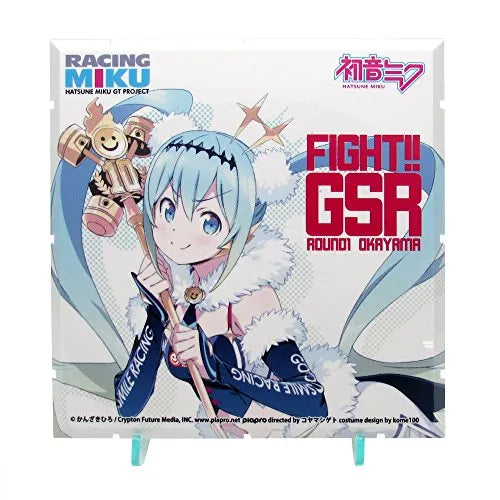 GOOD SMILE Racing - Hatsune Miku - Dioramansion 150 - Dioramansion 150: Racing Miku Pit 2018 Optional Panels - Rd. 1 Okayama - Racing 2018 ver. (Good Smile Company, PLM)ㅤ – PLUM – ActionFigureBrasil
