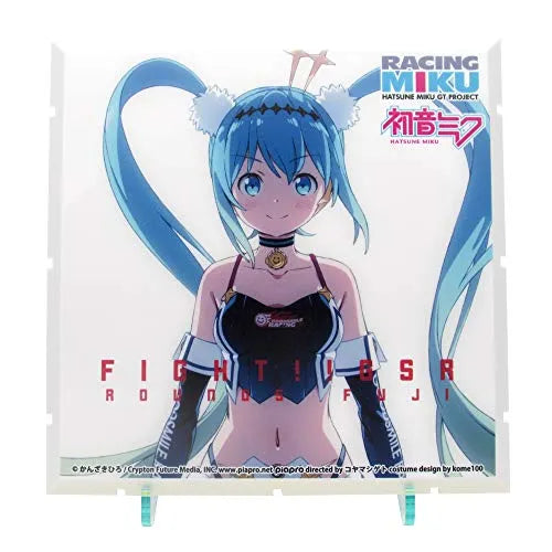 GOOD SMILE Racing - Hatsune Miku - Dioramansion 150 - Dioramansion 150: Racing Miku Pit 2018 Optional Panels - Rd.5 FUJI - Racing 2018 ver., (Good Smile Company, PLM)ㅤ – PLUM – ActionFigureBrasil