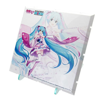 GOOD SMILE Racing - Hatsune Miku - Dioramansion 150 - Dioramansion 150: Racing Miku Pit 2019 Optional Panels - Racing 2019 ver., Haregi Ver. (Good Smile Company, PLM)ㅤ – PLUM – ActionFigureBrasil — ângulo diferente