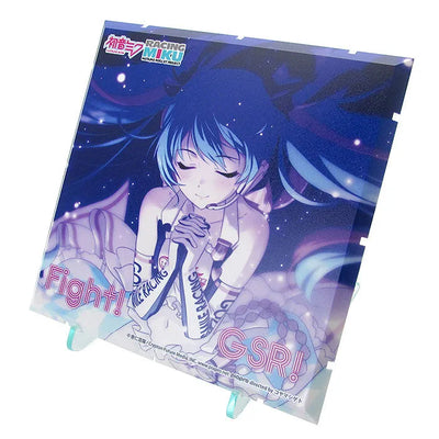 GOOD SMILE Racing - Hatsune Miku - Dioramansion 150 - Dioramansion 150: Racing Miku Pit 2019 Optional Panels - Racing 2019 ver., Rd.5 Fuji (Good Smile Company, PLM)ㅤ – PLUM – ActionFigureBrasil — ângulo diferente