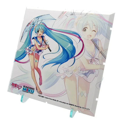 GOOD SMILE Racing - Hatsune Miku - Dioramansion 150 - Dioramansion 150: Racing Miku Pit 2019 Optional Panels - Racing 2019 ver., Thai Ver. (Good Smile Company, PLM)ㅤ – PLUM – ActionFigureBrasil — ângulo diferente