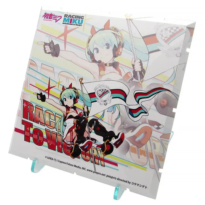 GOOD SMILE Racing - Hatsune Miku - Dioramansion 150 - Dioramansion 150: Racing Miku Pit 2020 Optional Panel - Racing 2020 Ver., Key Visual L (Good Smile Company, PLM)ㅤ – PLUM – ActionFigureBrasil