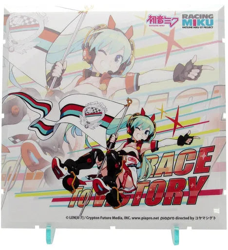 GOOD SMILE Racing - Hatsune Miku - Dioramansion 150 - Dioramansion 150: Racing Miku Pit 2020 Optional Panel - Racing 2020 Ver., Key Visual R (Good Smile Company, PLM)ㅤ – PLUM – ActionFigureBrasil