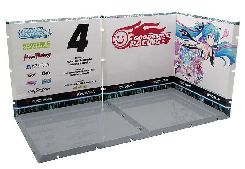 GOOD SMILE Racing - Hatsune Miku - Dioramansion 150 - Racing 2019 Ver., Pit B (Good Smile Company, PLM)ㅤ – PLUM – ActionFigureBrasil