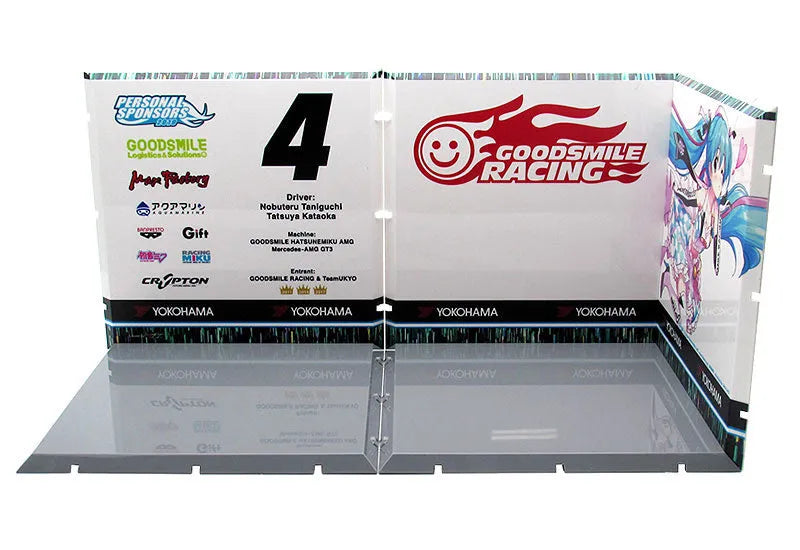 GOOD SMILE Racing - Hatsune Miku - Dioramansion 150 - Racing 2019 Ver., Pit B (Good Smile Company, PLM)ㅤ – PLUM – ActionFigureBrasil