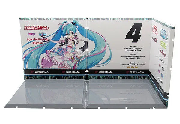 GOOD SMILE Racing - Hatsune Miku - Dioramansion 150 - Racing 2019 Ver., Pit C (Good Smile Company, PLM)ㅤ – PLUM – ActionFigureBrasil